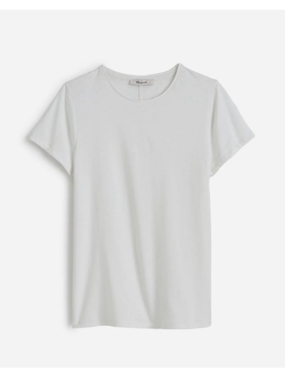 Madewell Essential Slim Tee in Lightweight Cotton